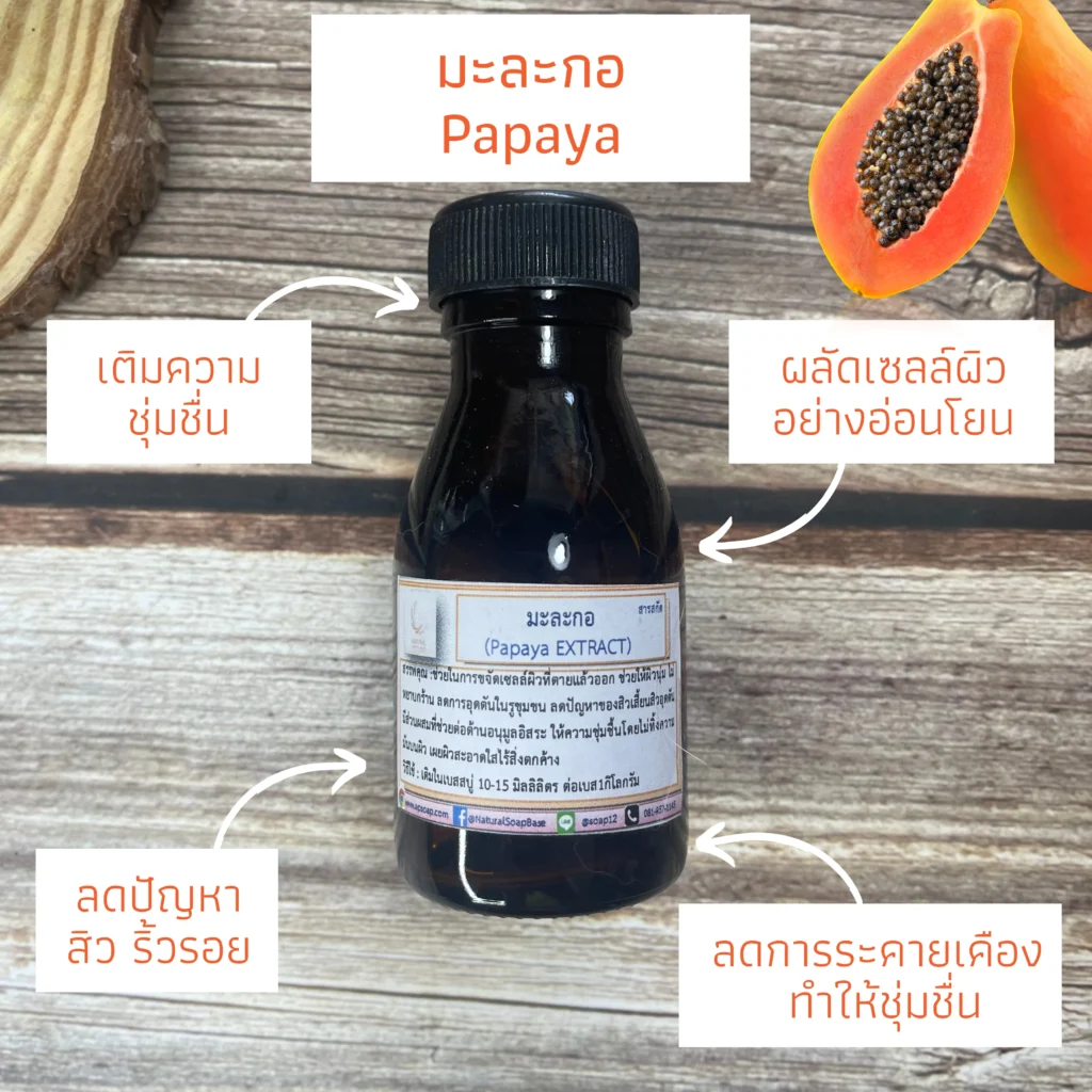 สารสกัด - สารสกัดมะละกอ